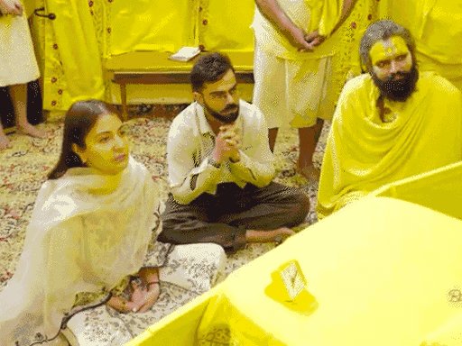 कोहली बोले-5 करोड़ लेकर प्रेमानंदजी के दर्शन की बात झूठी:श्रद्धा और सम्मान की वजह से आश्रम जाता हूं; फलहारी महाराज ने लगाए थे आरोप