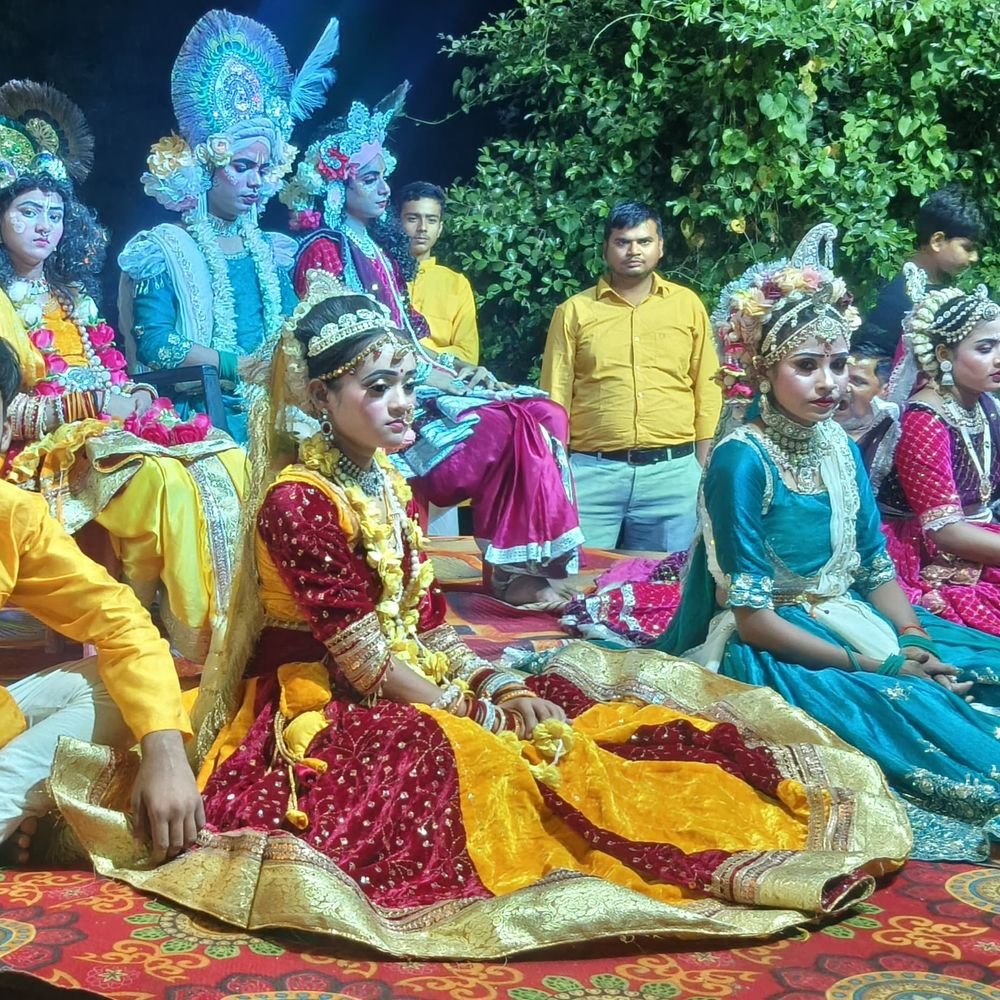 साई में अखंड ज्योति से जागरण शुरू:मां दुर्गा, महाकाली और राधा-कृष्ण की झांकियां बनीं जागरण का मुख्य आकर्षण