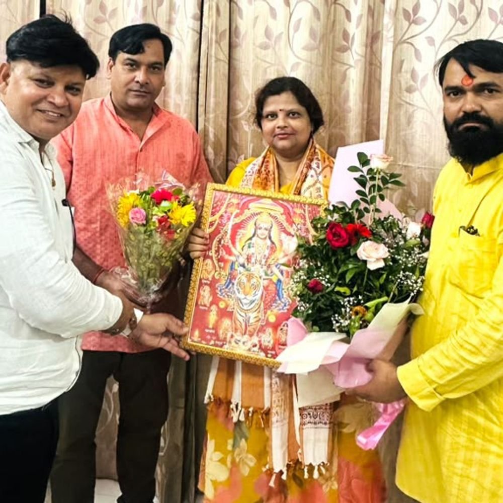 गोरखपुर में ज्योति सोनी का स्वागत:भाजपा पिछड़ा मोर्चा की प्रदेश महामंत्री बनीं, हिंदू सुरक्षा सेवा संघ ने सराहा