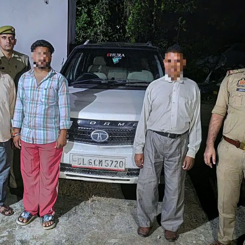 बिजनौर में लव मैरिज करने वाले दंपती का अपहरण:पुलिस ने दोनों को किया बरामद, युवती के परिजन इंटर कास्ट मैरिज से नाराज थे