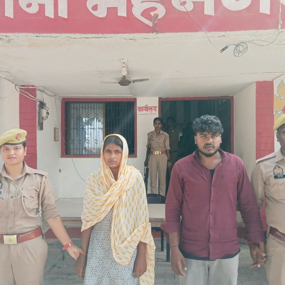 आजमगढ़ में युवक की हत्या के मामले में दो गिरफ्तार:प्रेमिका के घर बरामद हुई थी डेड बॉडी, तलाश में जुटी थी पुलिस