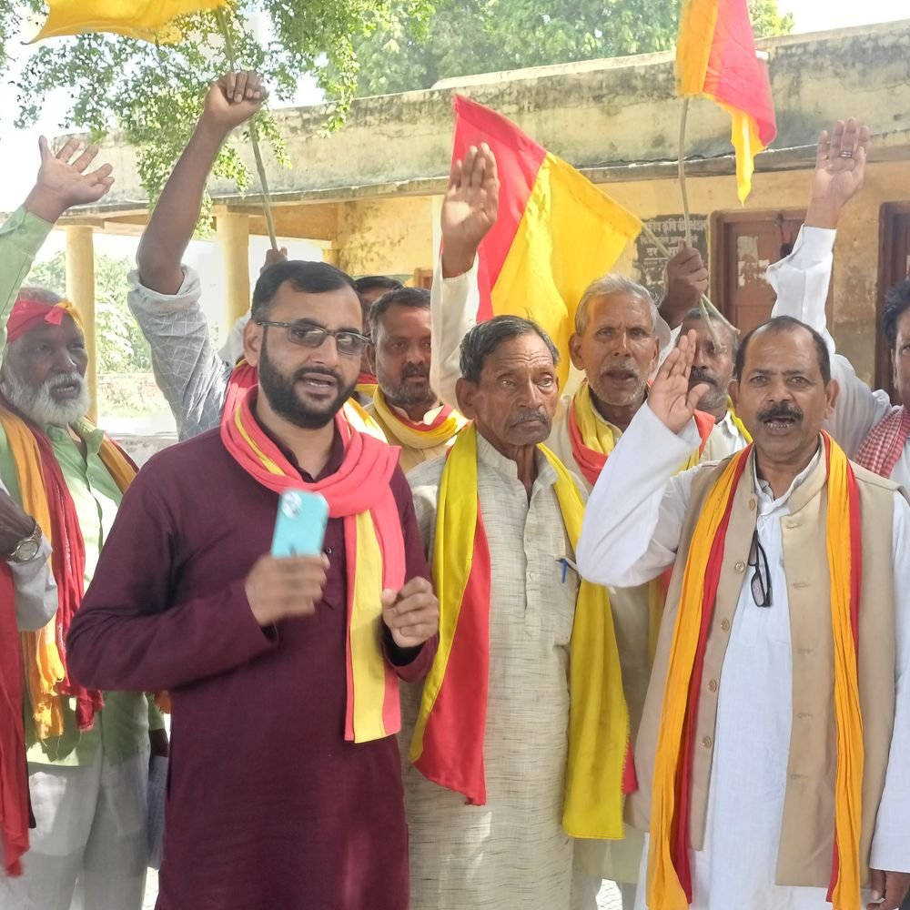 प्रगतिशील मानव समाज पार्टी ने विधानसभा चुनाव की तैयारी की:बूथ स्तर पर संगठन मजबूत करने, चारों सीटों पर प्रत्याशी उतारने का ऐलान किया