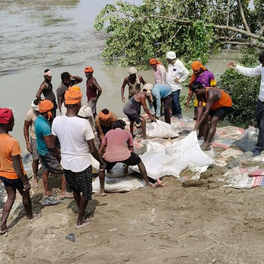 नेपाल में आपदा के बाद कुशीनगर में अलर्ट:बूढ़ी गंडकी नदी का पानी नारायणी नदी में आने का आंशका, 50 गांव में बाढ़ का खतरा