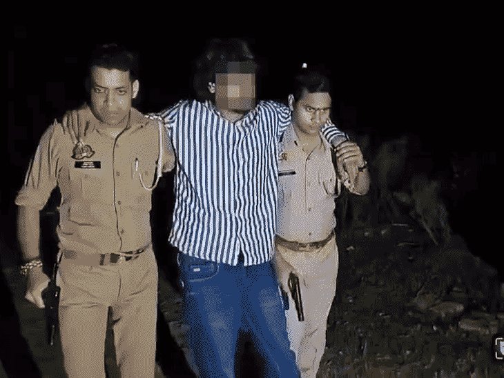 कपड़ों से भरा कैंटर लूटने वाले 5 बदमाश गिरफ्तार:हापुड़ में मुठभेड़ के बाद एक बदमाश घायल, 55 लाख का सामान बरामद