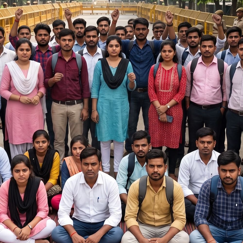 पुस्तकालय विज्ञान के अभ्यर्थियों का धरना कल:UPSSSC कार्यालय से ईको गार्डन तक निकालेंगे मार्च, 17 वर्षों से इंतजार