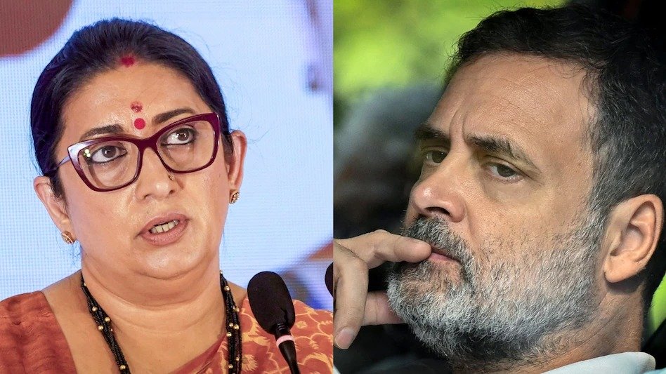 स्मृति ईरानी का राहुल गांधी पर तीखा हमला, बोलीं—शहंशाह बनने चले!