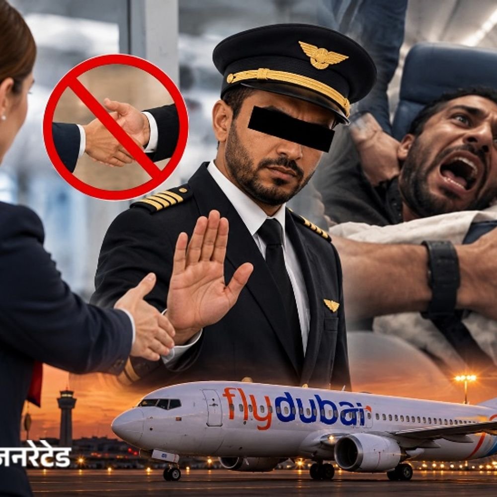 विमान अपहरण की कोशिश करने वाला पायलट कट्टरपंथी था:साथी बोला- महिलाओं से हाथ नहीं मिलाता था; यात्रियों ने पकड़ा तो चिल्लाया- मुझे मार दो