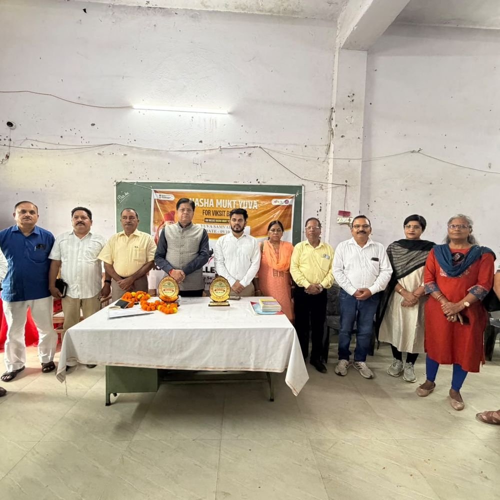 मुरादाबाद में विद्यार्थियों ने नशामुक्ति का संदेश दिया:के.जी.के. कॉलेज में एनएसएस ने नुक्कड़ नाटक और शपथ से किया जागरूक