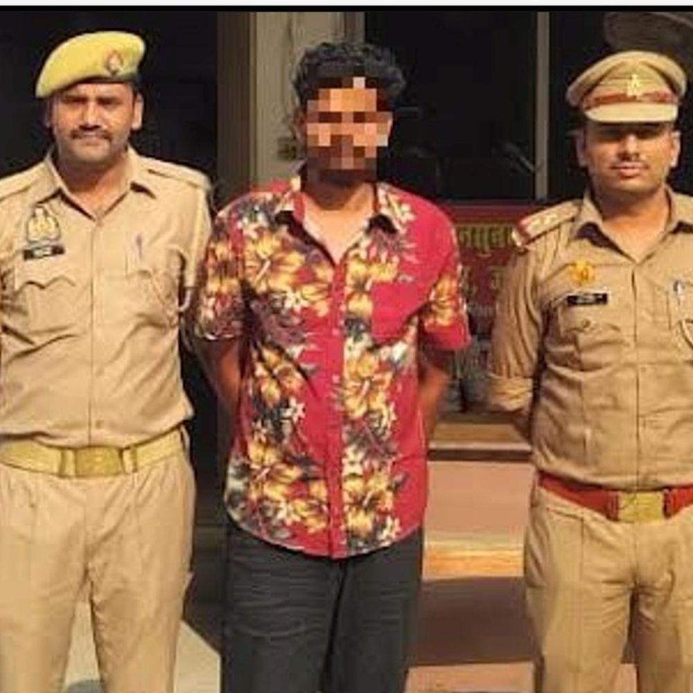 बिजनौर में चाकू से जानलेवा हमला करने वाला आरोपी गिरफ्तार:बाइक टकराने पर हुआ था विवाद, दो अन्य आरोपियों की तलाश जारी
