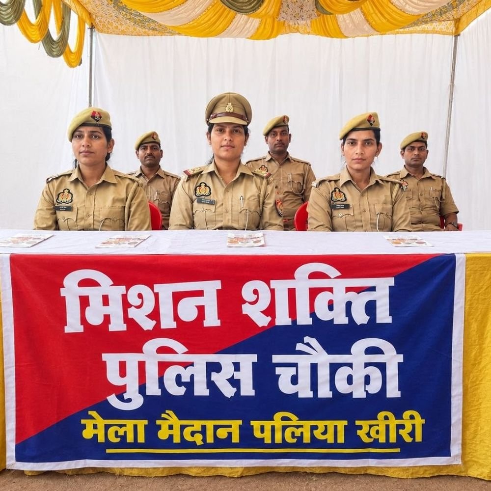 महिला सुरक्षा के लिए 4 अस्थायी पुलिस चौकियां बनीं:लखीमपुर खीरी में मेले के दौरान तैनात रहेंगी महिला पुलिसकर्मी