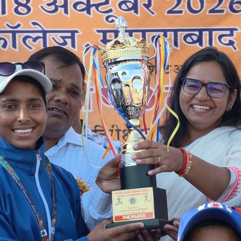 बालिका क्रिकेट प्रतियोगिता: मेरठ और लखनऊ ने जीते खिताब:अंडर-19 में मेरठ, अंडर-17 में लखनऊ ने 7-7 विकेट से दर्ज की जीत