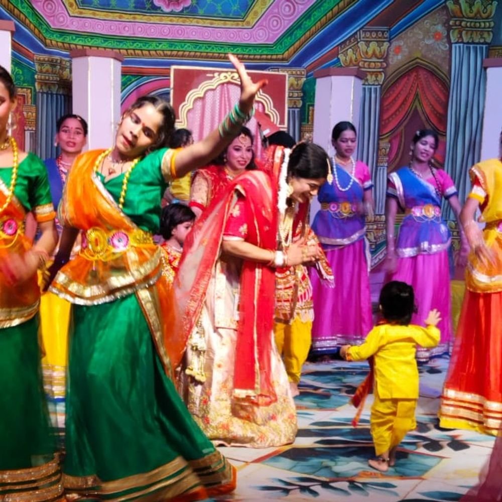 लखनऊ में 61वीं रामलीला का गणेश पूजन से शुभारंभ:राम जन्म से ताड़का वध और अहिल्या उद्धार तक के प्रसंगों का मंचन