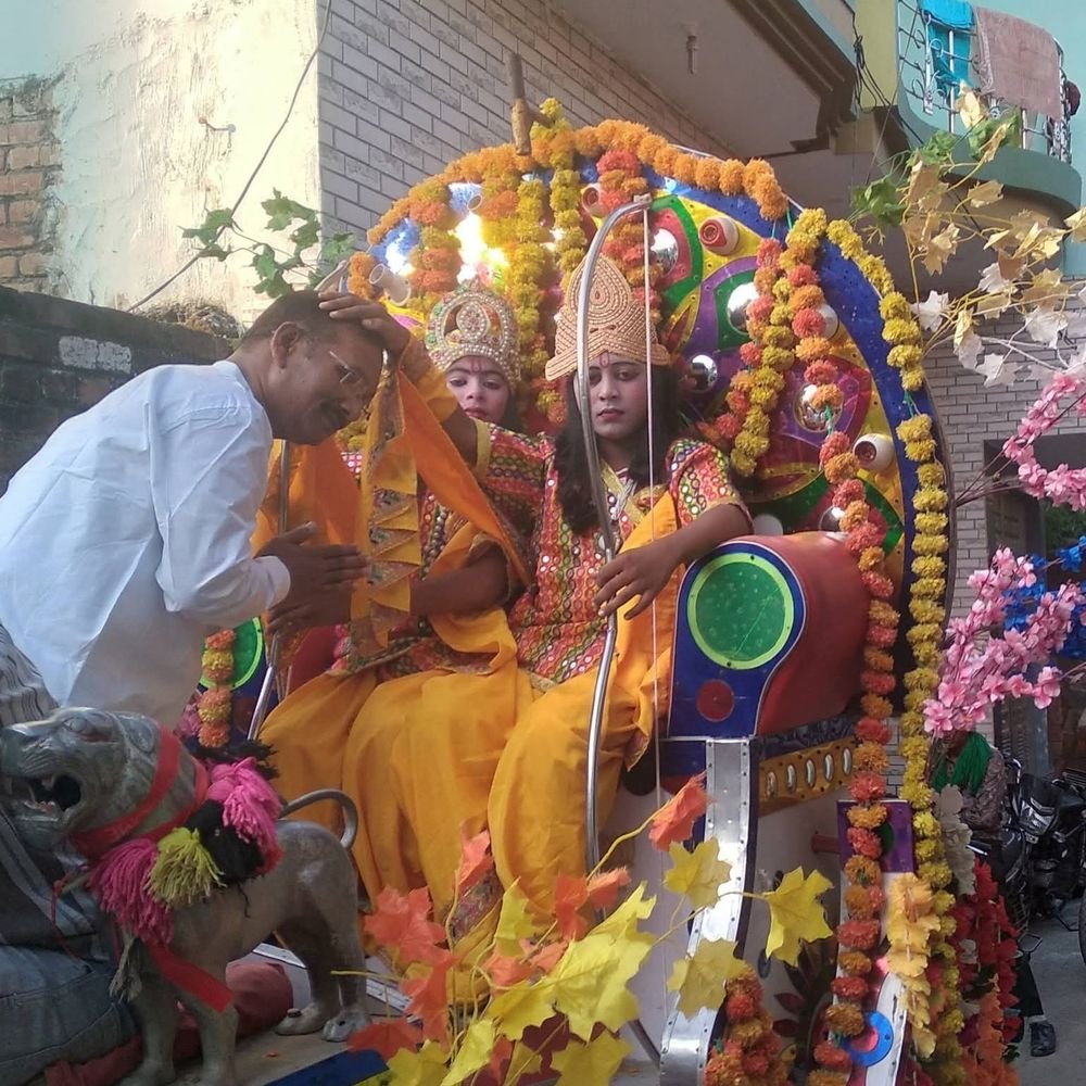 नहटौर में निकली भव्य राम बारात:मनमोहक झांकियों ने मोहा मन, चप्पे-चप्पे पर मुस्तैद रही पुलिस