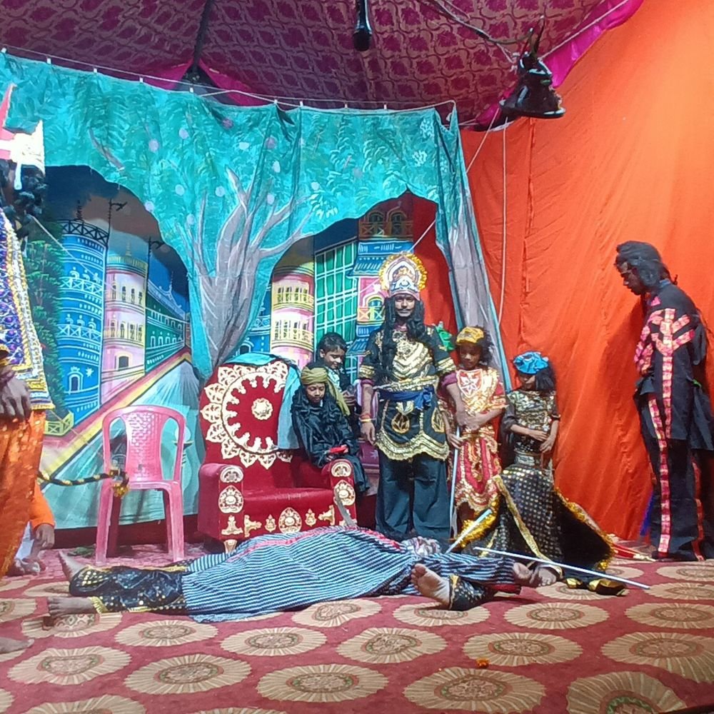 कबुलपुर में फुलवारी लीला का मंचन:राम-लक्ष्मण ने किया राक्षसों का वध से अहिल्या उद्धार तक हुई लीला