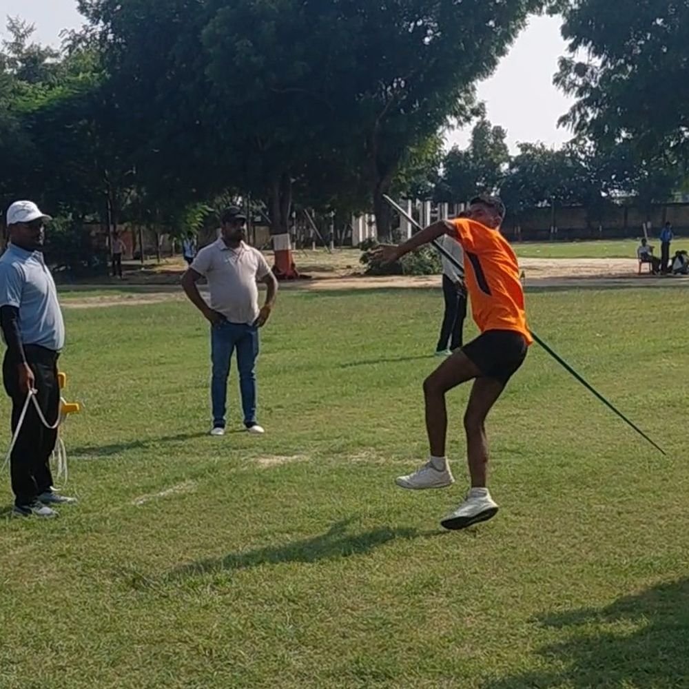 69वीं एथलेटिक्स प्रतियोगिता खत्म, शोभित-मोनिका ने जीता भाला फेंक:विजेताओं को बांटे पुरस्कार, आदर्श-अंकित समेत कई खिलाड़ियों ने जीते इवेंट्स