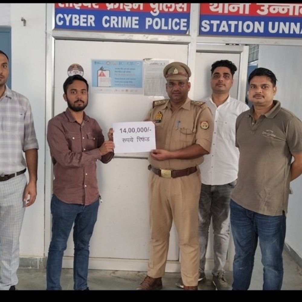 गलती से दूसरे खाते में ट्रांसफर हुए 14 लाख रुपए:बैंगलुरू के खाताधारक से साइबर पुलिस ने 7 दिन में वापस कराए, ASP बोले- OTP शेयर न करें