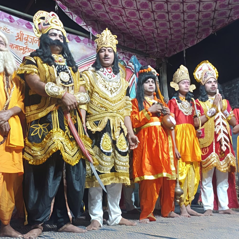 रामलीला का आयोजन:सौसरवां में 82 वर्ष पुरानी परंपरा का मंचन