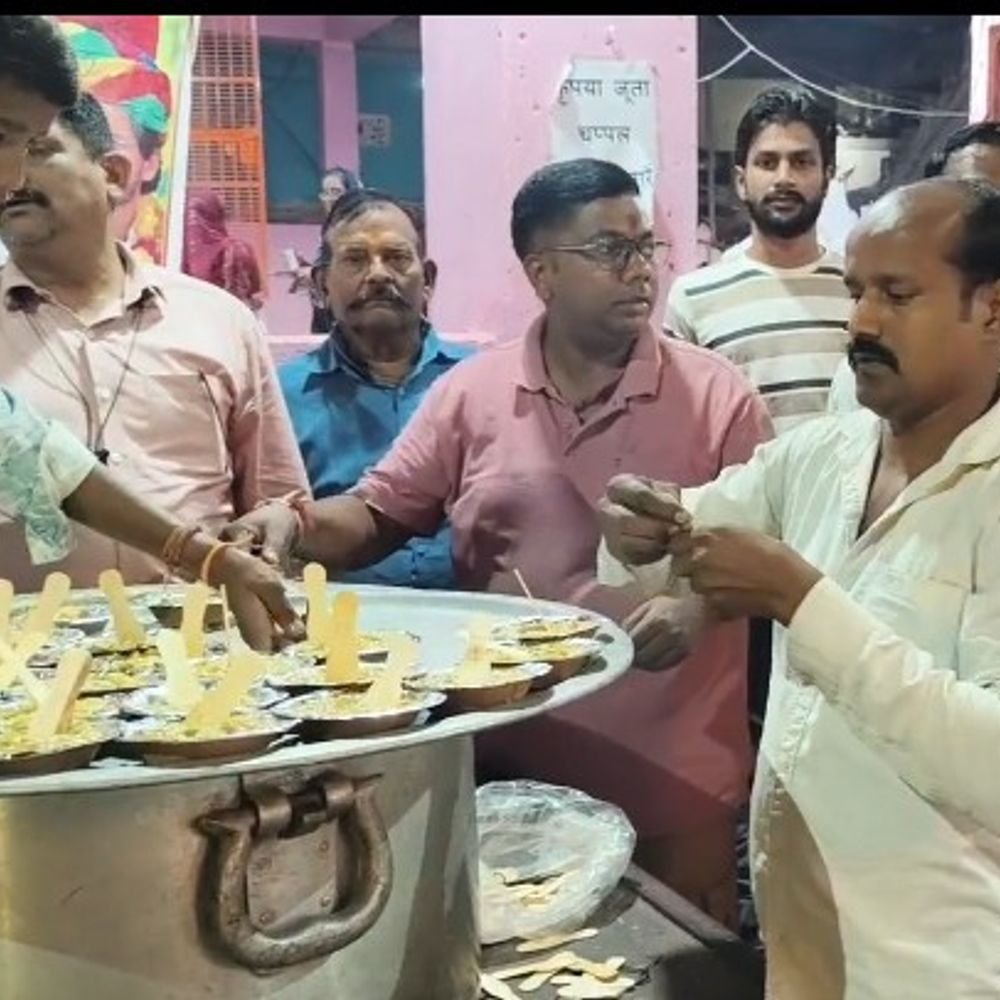 भवानीपुर में सुंदरकांड पाठ आयोजित:विश्व हिंदू कल्याण परिषद की ओर से भंडारे एवं प्रसाद वितरण