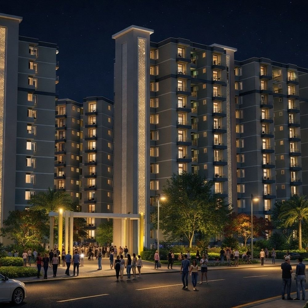 लखनऊ में 6.50 लाख में मिलेगा प्रधानमंत्री आवास:अनंत नगर के अदिति अपार्टमेंट में 412 प्रधानमंत्री आवास और 980 अफोर्डेबल फ्लैट, 2 नवंबर तक आवेदन