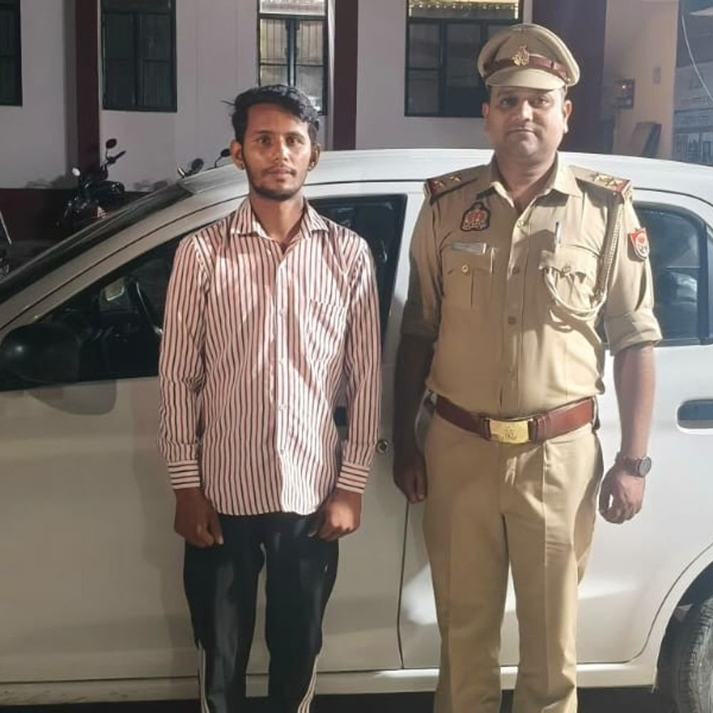 मेरठ में बच्चों पर कार चढ़ाने वाला आरोपी अरेस्ट:10 दिन पहले कुत्ते को भी कुचला था, घटना के बाद फरार हो गया था