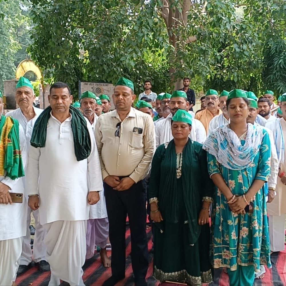 लखीमपुर खीरी कांड: तिकुनिया के शहीदों को दी श्रद्धांजलि:किसानों ने चेताया- वादे पूरे न हुए तो देशभर में होगा उग्र आंदोलन