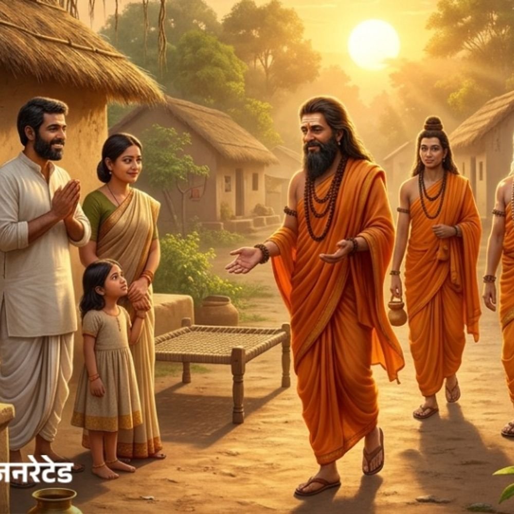 कथा- महिला ने तीन संतों को खाने पर बुलाया:8 बातें ध्यान रखेंगे, तो घर-परिवार में प्रेम, सफलता और सुख बना रहेगा