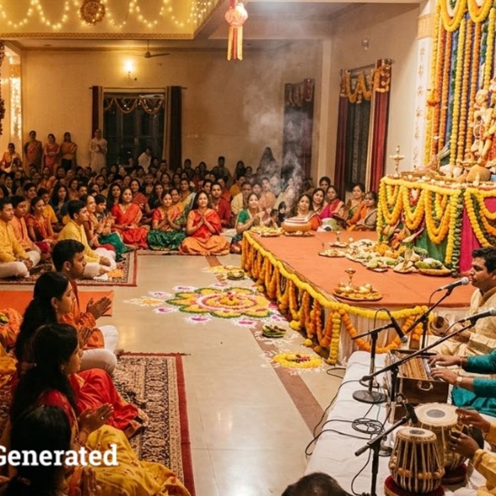सहारनपुर में नवरात्रि विशेष सत्संग आयोजित:लोगों को भक्ति, ध्यान के माध्यम से आंतरिक शांति का अनुभव कराना उद्देश्य