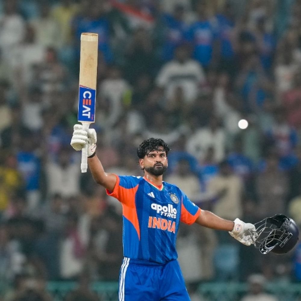 श्रेयस अय्यर को ICC रैंकिंग में 18 स्थान का फायदा:टॉप-10 टी-20 बैटर्स में शामिल; लखनऊ में विंडीज के खिलाफ शतक लगाया