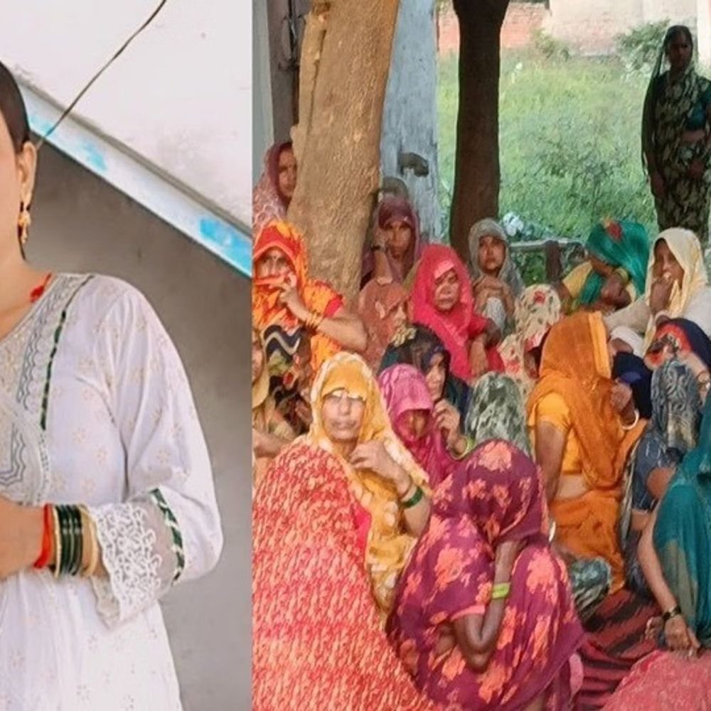 पति-पत्नी में झगड़े के दौरान छत से गिरी महिला:मौत; मायके पक्ष ने लगाया हत्या का आरोप
