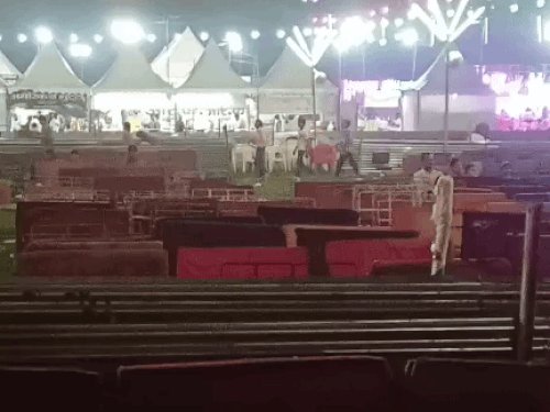 रामलीला स्थलों की सुरक्षा आज से पुलिस के हवाले:बम निरोधक दस्ता करेगा जांच, भैंसाली, जीमखाना, सूरजकुंड समेत प्रमुख स्थलों की सुरक्षा चाक चोबंद