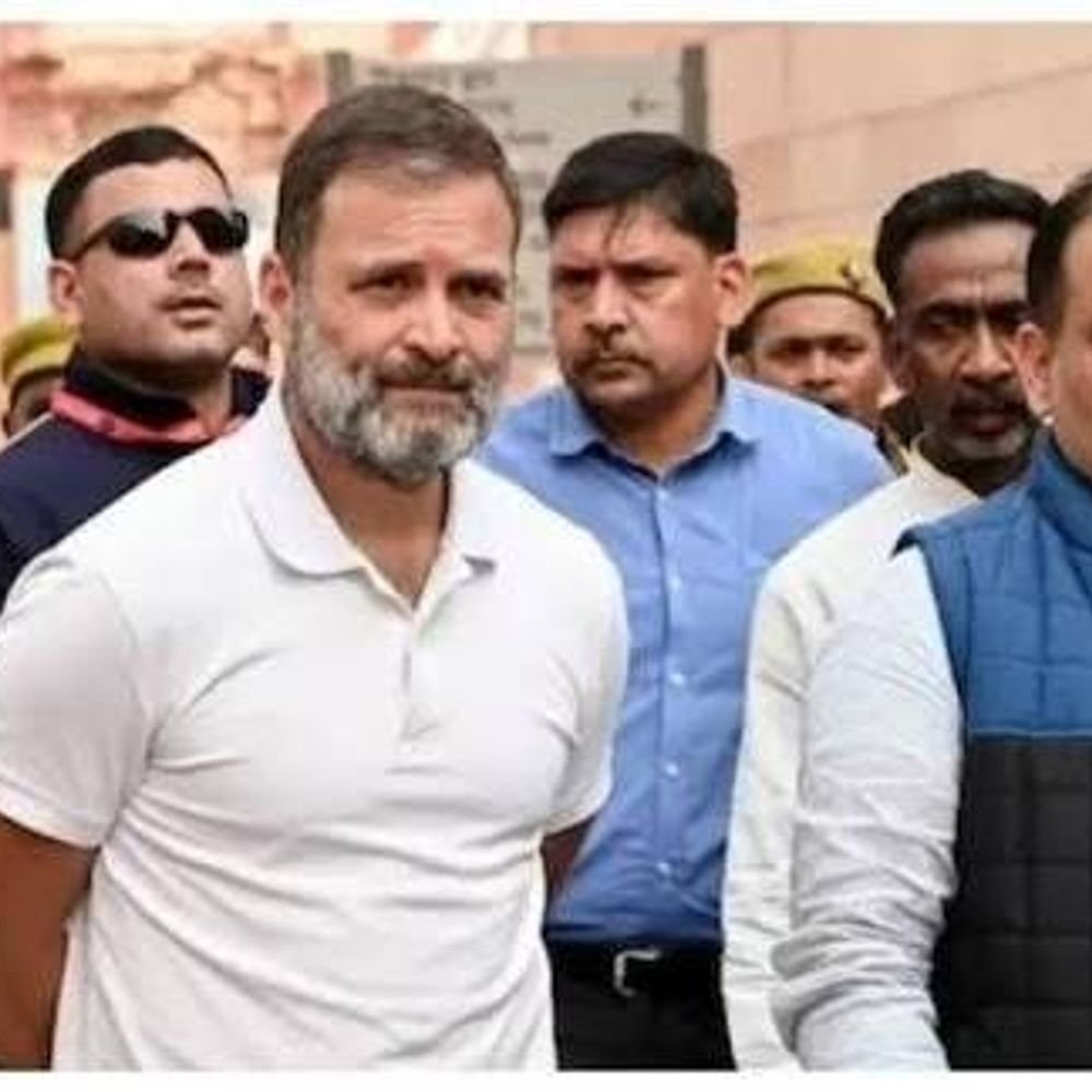 राहुल गांधी आज मानहानि मामले में कोर्ट पहुंचेंगे:8 साल पुराने केस में आ सकता है फैसला, 5 जगहों पर कांग्रेसी करेंगे स्वागत