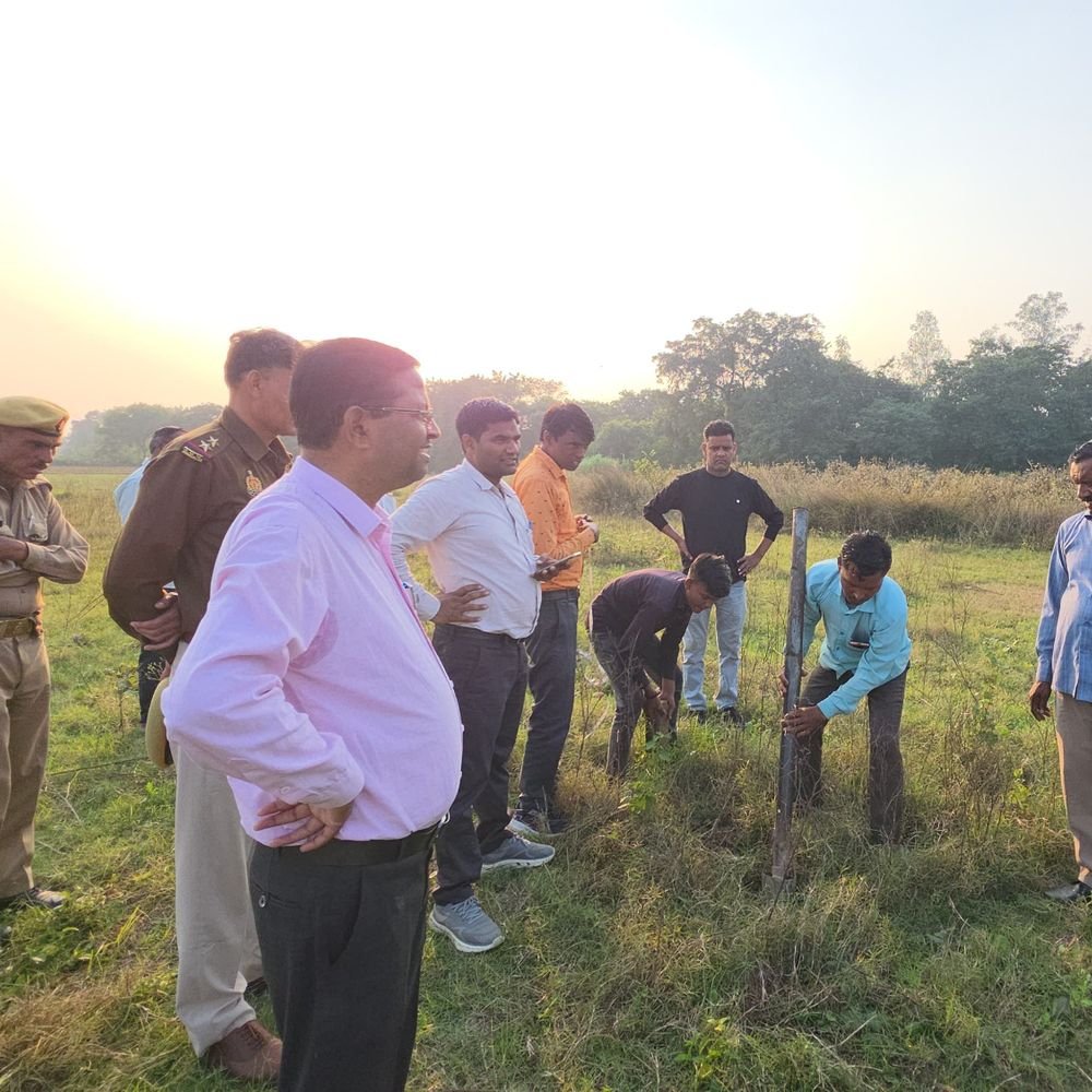 संभल में बिना अनुमति जमीन का बैनामा अवैध घोषित:1060 वर्ग मीटर भूमि सरकार के नाम दर्ज, प्रशासन ने कब्जा लिया