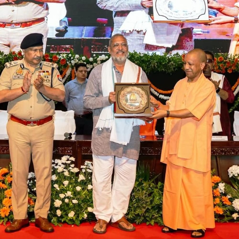 नाना पाटेकर ने लखनऊ में किया था आखिरी सार्वजनिक कार्यक्रम:शार्ट मूवी स्कै फाइल डिजिटल अरेस्ट का मुख्यमंत्री की मौजूदगी में लोकभवन में किया था लोकार्पण