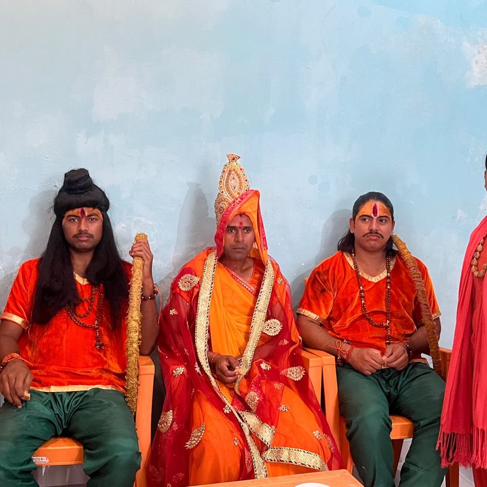 भस्मा में राघव शक्ति मिलन और भरत मिलाप:आदर्श रामलीला समिति का कार्यक्रम, श्रीराम आरती संग भ्रातृप्रेम और त्याग का संदेश