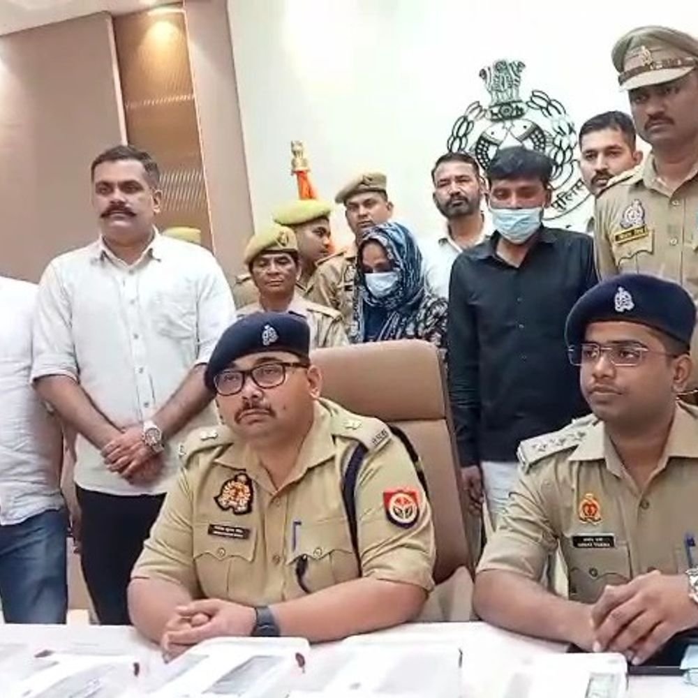 हिस्ट्रीशीटर और महिला चोरी के सामान के साथ गिरफ्तार:2 अक्टूबर को की थी चोरी, 6 अन्य वारदातों का भी खुलासा; जेवर-नगदी बरामद