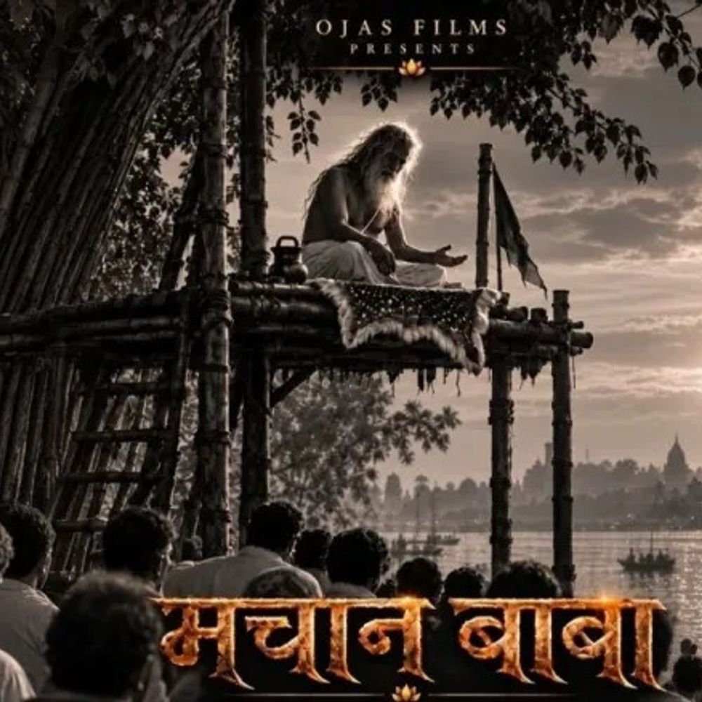 देवरहा बाबा के जीवन पर बनेगी फिल्म ‘मचान बाबा’:2027 में रिलीज की तैयारी, टाइटल पोस्टर जारी किया गया
