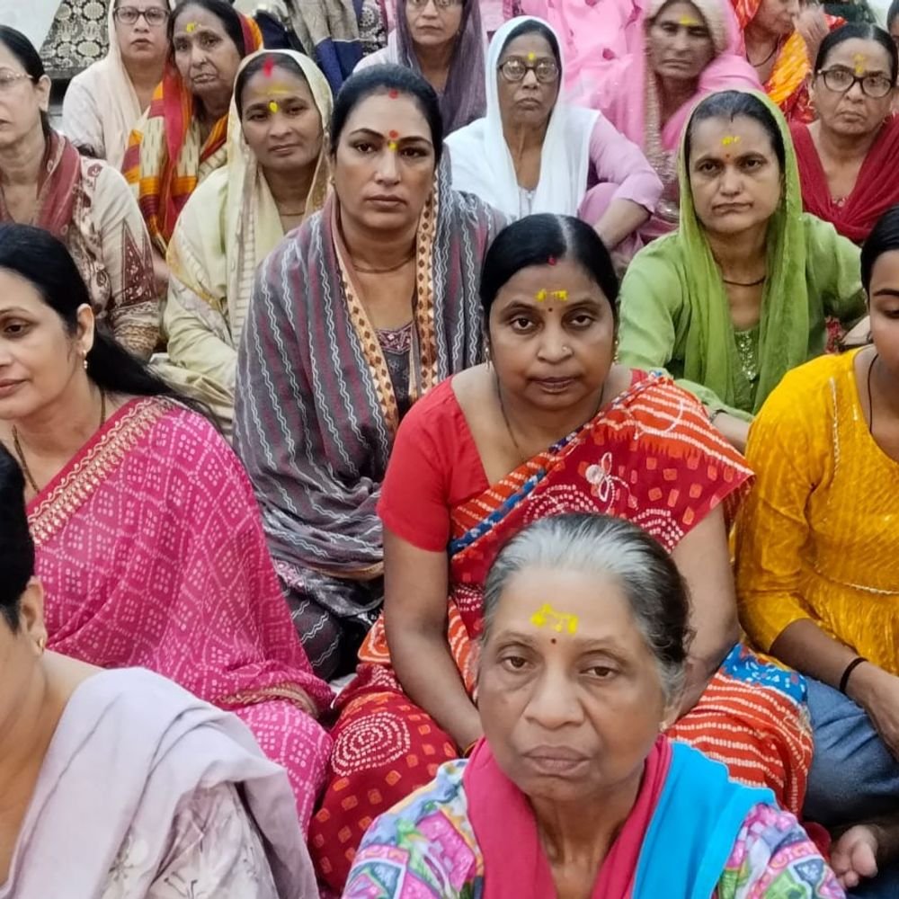 सुदामा चरित्र सुन भाव-विभोर हुए श्रद्धालु:मुरादाबाद में सात दिवसीय श्रीमद्भागवत कथा का भक्ति भाव से समापन