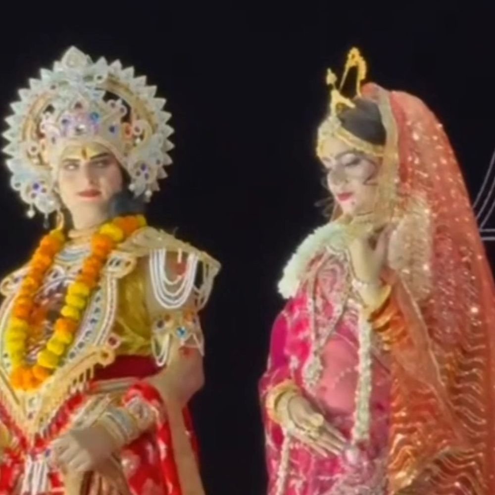 रामलीला मैदान में धूमधाम से हुआ राम विवाह:चारों भाइयों का भी हुआ विवाह, बेटियों की विदाई देख भावुक हुए दर्शक