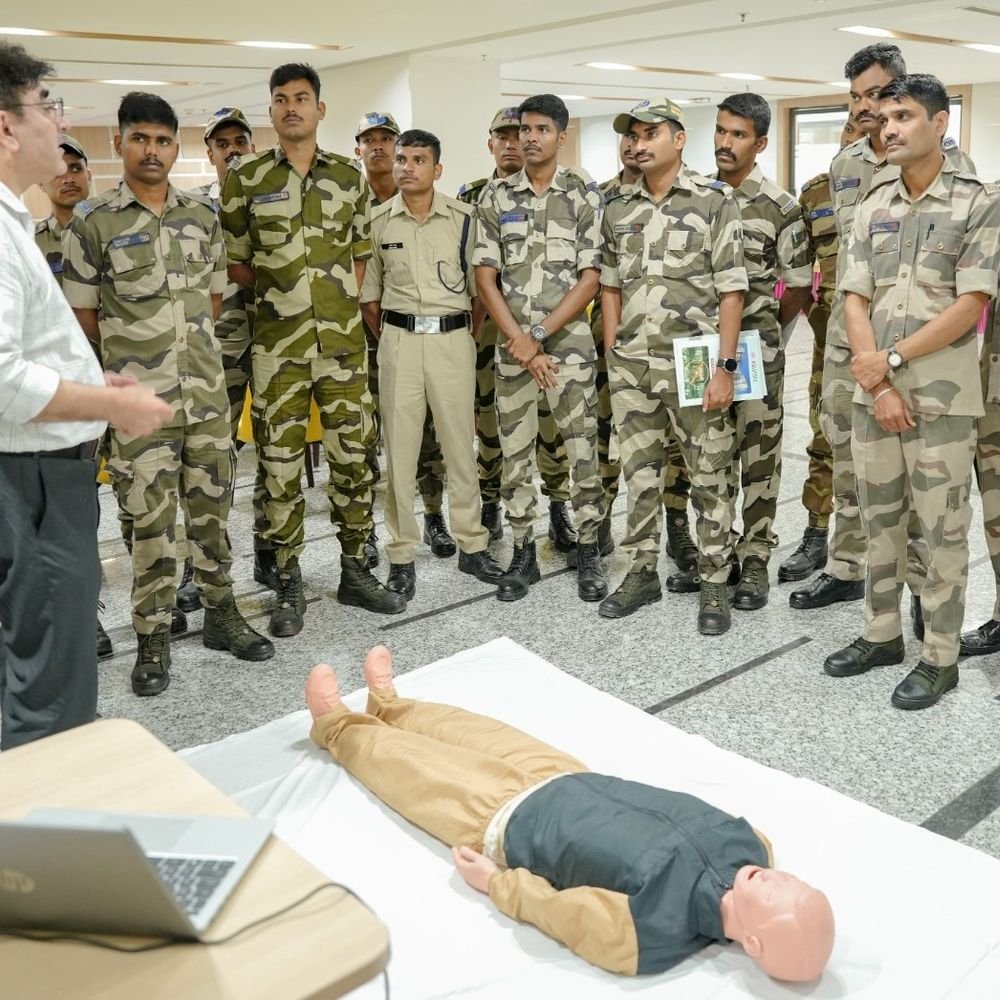 गाजियाबाद में ट्रॉमा फर्स्ट रिस्पॉन्डर प्रोग्राम आयोजित:चोटों से बचाव और आपात स्थिति में सहायता देने की जानकारी दी