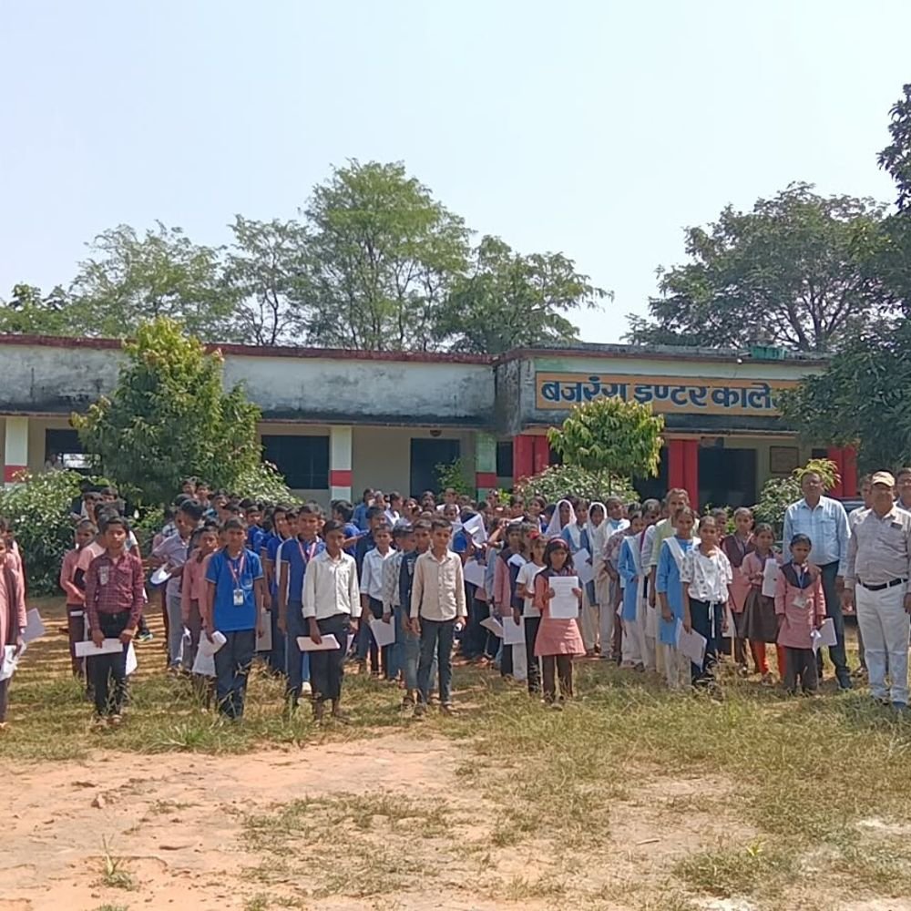 प्रतिभा चयन परीक्षा में 151 छात्रों ने लिया हिस्सा:पाठा छात्र-छात्रा अभिनंदन समिति 31 साल से कर रही आयोजन