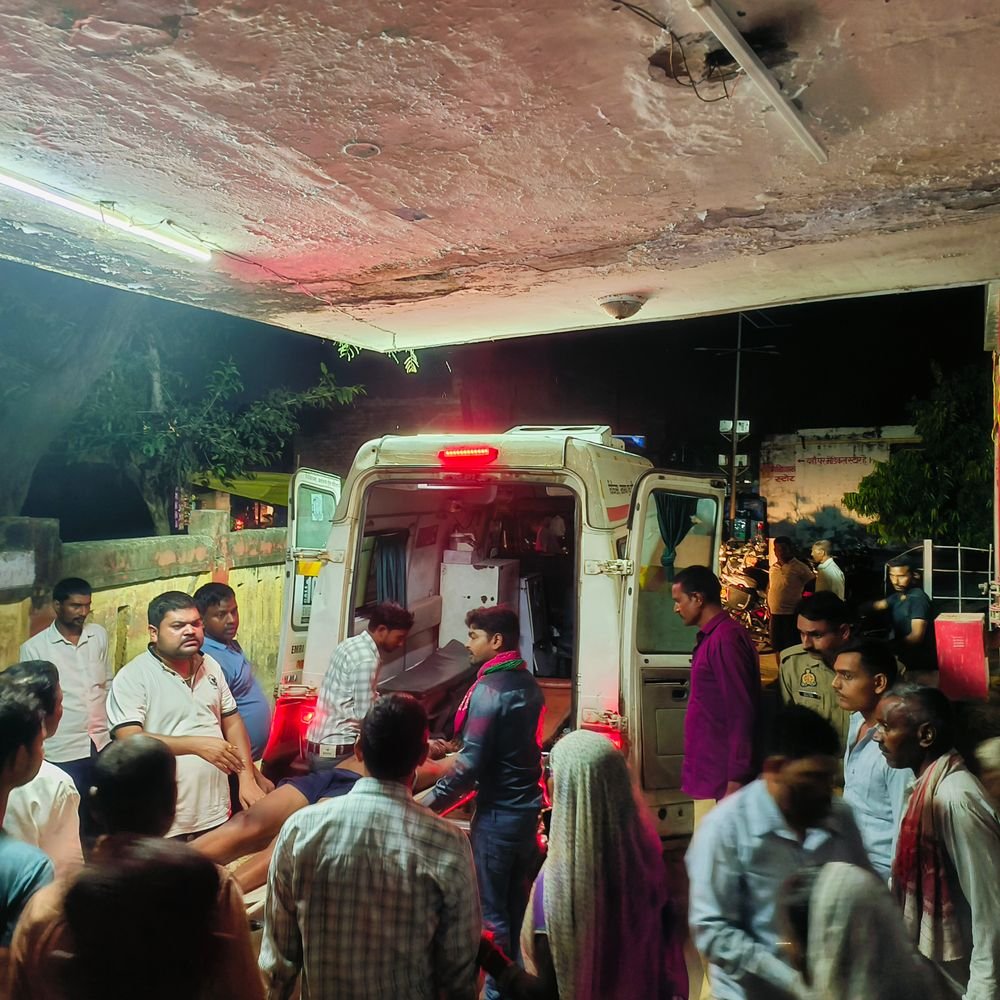 घाटमपुर में बाइकों की आमने सामने भिड़ंत:पतारा पानी टंकी के पास दो बाइकों की भिड़ंत में दो युवक घायल, हालत गंभीर