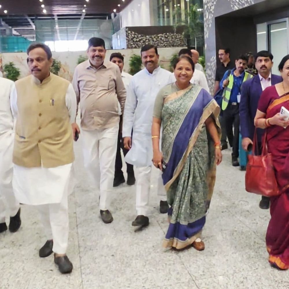 राज्यसभा चुनाव को लेकर लखनऊ पहुंचे विनोद तावड़े:भाजपा कोर कमेटी की बैठक में शामिल होंगे; 8 उम्मीदवारों का पैनल तैयार होगा