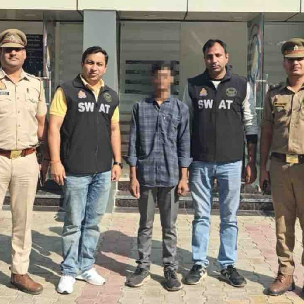 शराब पीकर लॉरेंस बिश्नोई बनकर धमकाता था युवक:व्हाट्सएप पर गैंग की फोटो लगाकर लोगों को जान से मारने की धमकी देता था, गिरफ्तार