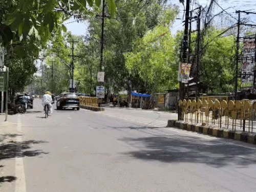 अक्टूबर में फिर बढ़ी गर्मी, 35 डिग्री पहुंचा पारा:तेज धूप और कम हवा से बढ़ी उमस, आज भी साफ रहेगा मौसम