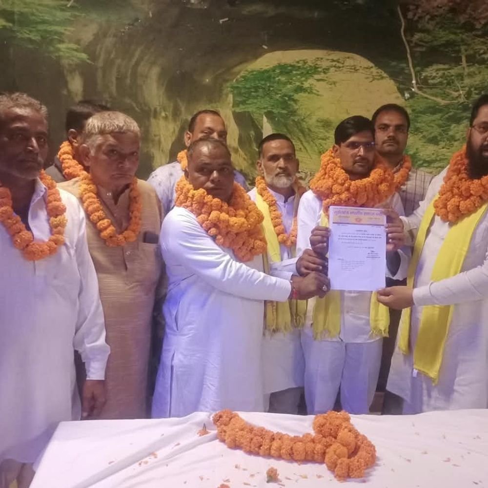 सहारनपुर में सुभासपा ने वाजिद-अली को जिला मंत्री प्रतिनिधि बनाया:राष्ट्रीय सचिव बाबर गाजी और जिलाध्यक्ष सुरेश कश्यप ने सौंपी जिम्मेदारी