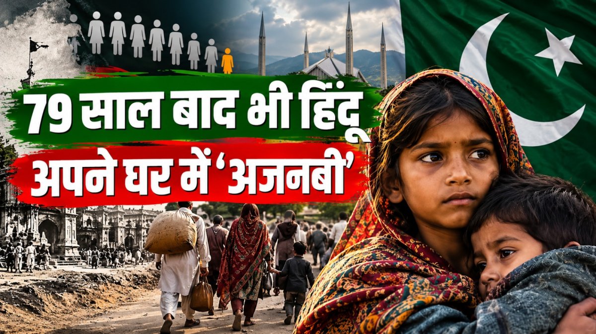 पाकिस्तान में 79 साल में कैसे घट गई हिंदुओं की आबादी? 14.6% से सिर्फ 1.7% रह गई!