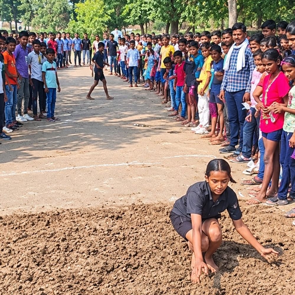 मिर्जापुर में बालिका एथलेटिक्स प्रतियोगिता:दौड़ में रोशनी और स्नेहा सिंह ने पहला स्थान प्राप्त किया