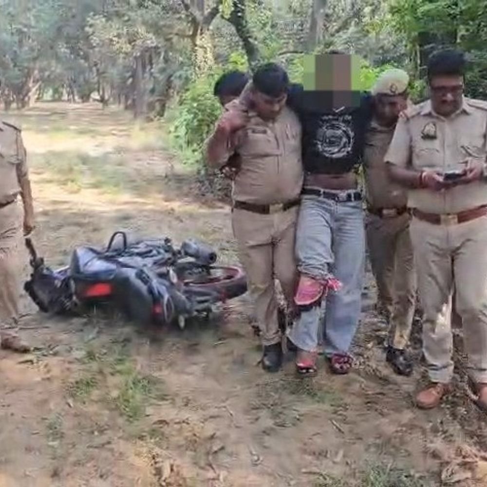 बुलंदशहर में हनी हत्याकांड का मुख्य आरोपी मुठभेड़ में घायल:पूर्व मायावती के फार्म हाउस के पास पुलिस और बदमाशों के बीच मुठभेड़ में गिरफ्तार, साथी फरार