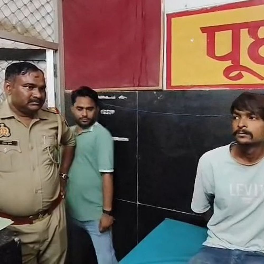 जानलेवा हमले का आरोपी नदीम बस से कूदकर भागा था:पुलिस ने कुछ घंटे बाद पकड़ा, शनिवार शाम को कोर्ट ने जेल भेजा