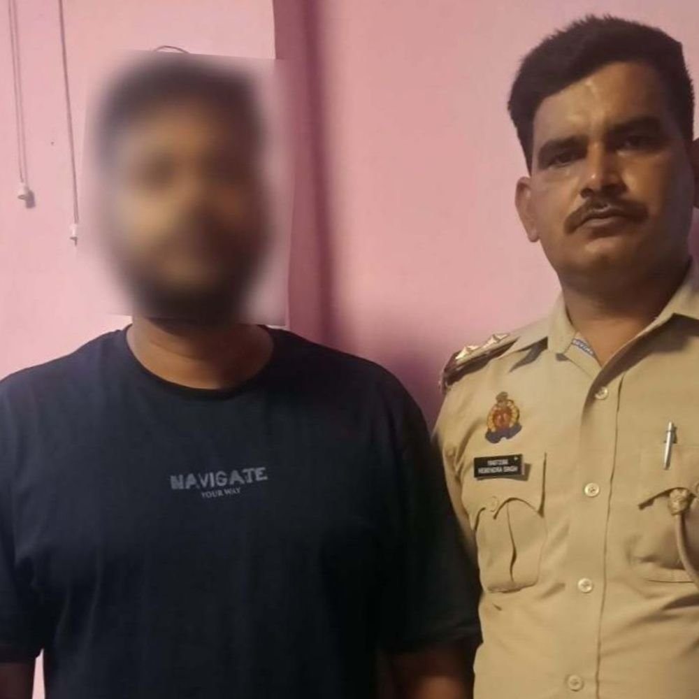 लखनऊ में नौकरी के नाम पर रुपए लिए:दबाव बढ़ा तो खुद के अपहरण की झूठी सूचना दी, पुलिस ने अहमदाबाद से पकड़ा